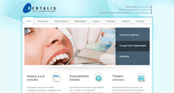 Desktop Screenshot of dentalis.com.pt